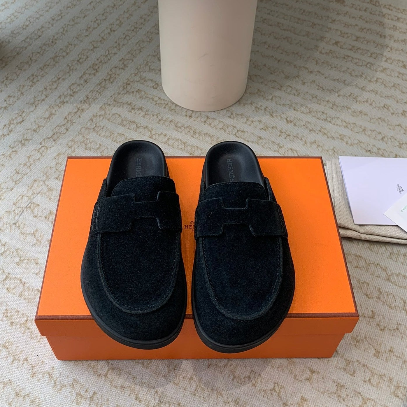 G0 MULE BLACK SUEDE - 35