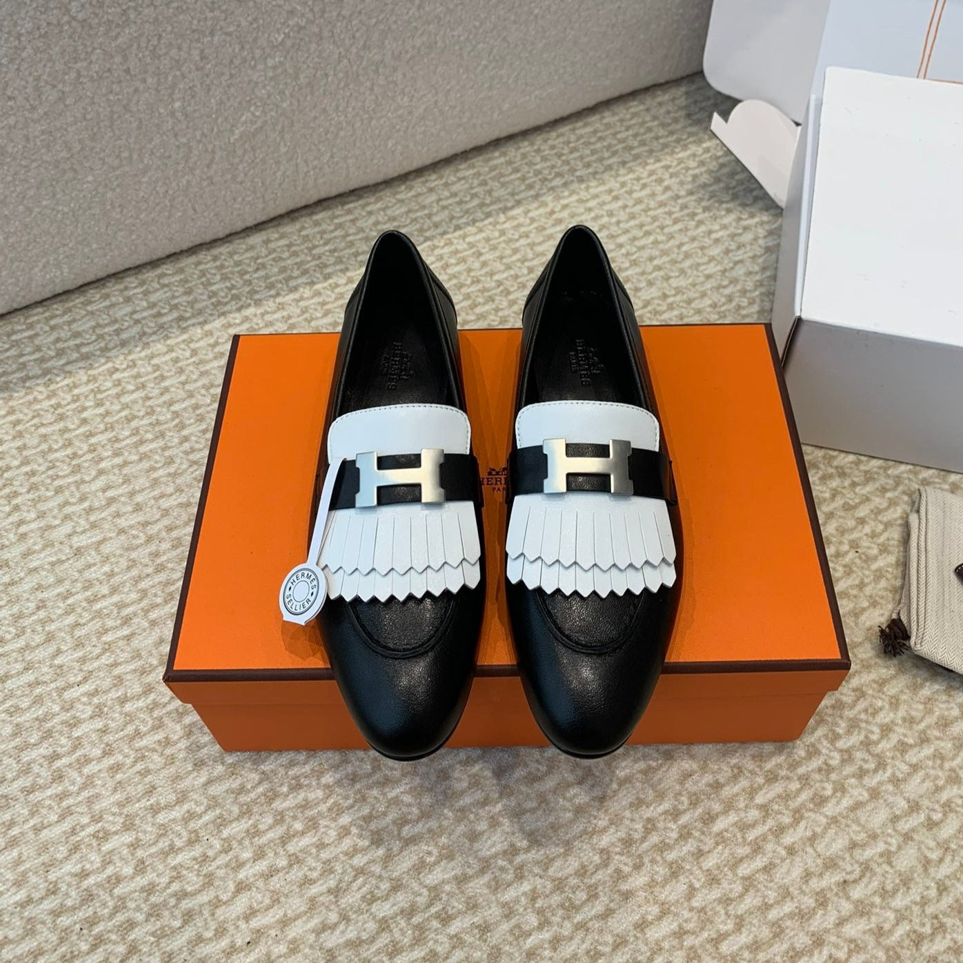 ROYAL LOAFER BLACK CALFSKIN - 35