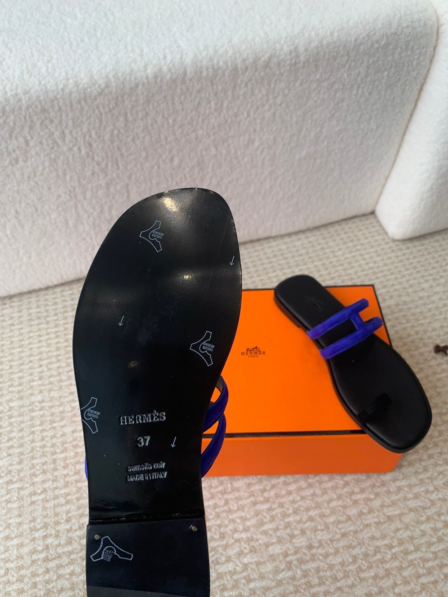 GEORGIA SANDALS BLACK MIX ADMIRAL CALFSKIN - 35