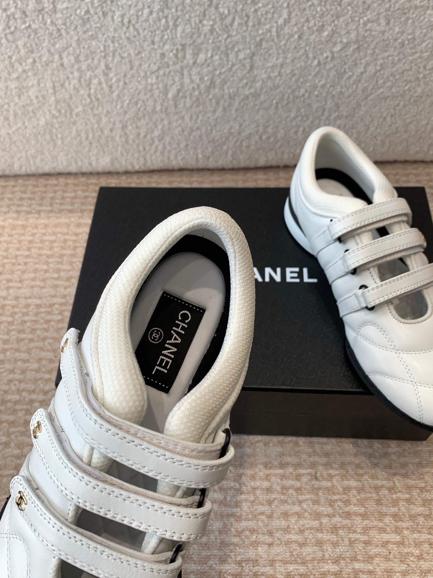 MARY JANE SNEAKERS IN WHITE LAMBSKIN - 35