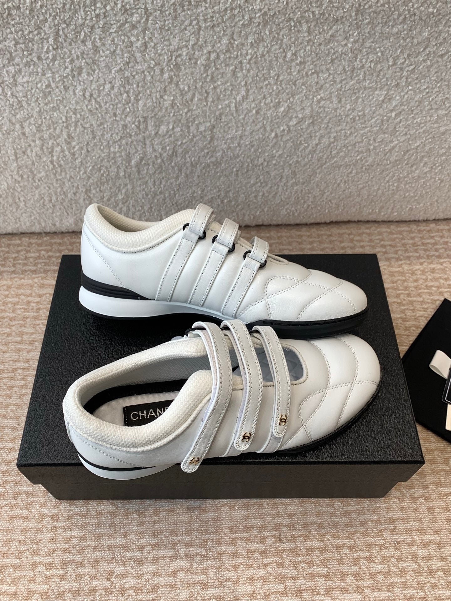 MARY JANE SNEAKERS IN WHITE LAMBSKIN - 35