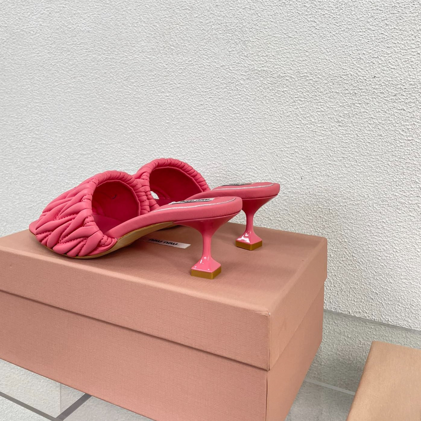 Women's Mid - Heel Rose Leather - 35