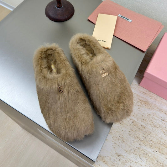 PEANUT RABBIT FUR MULES - 35