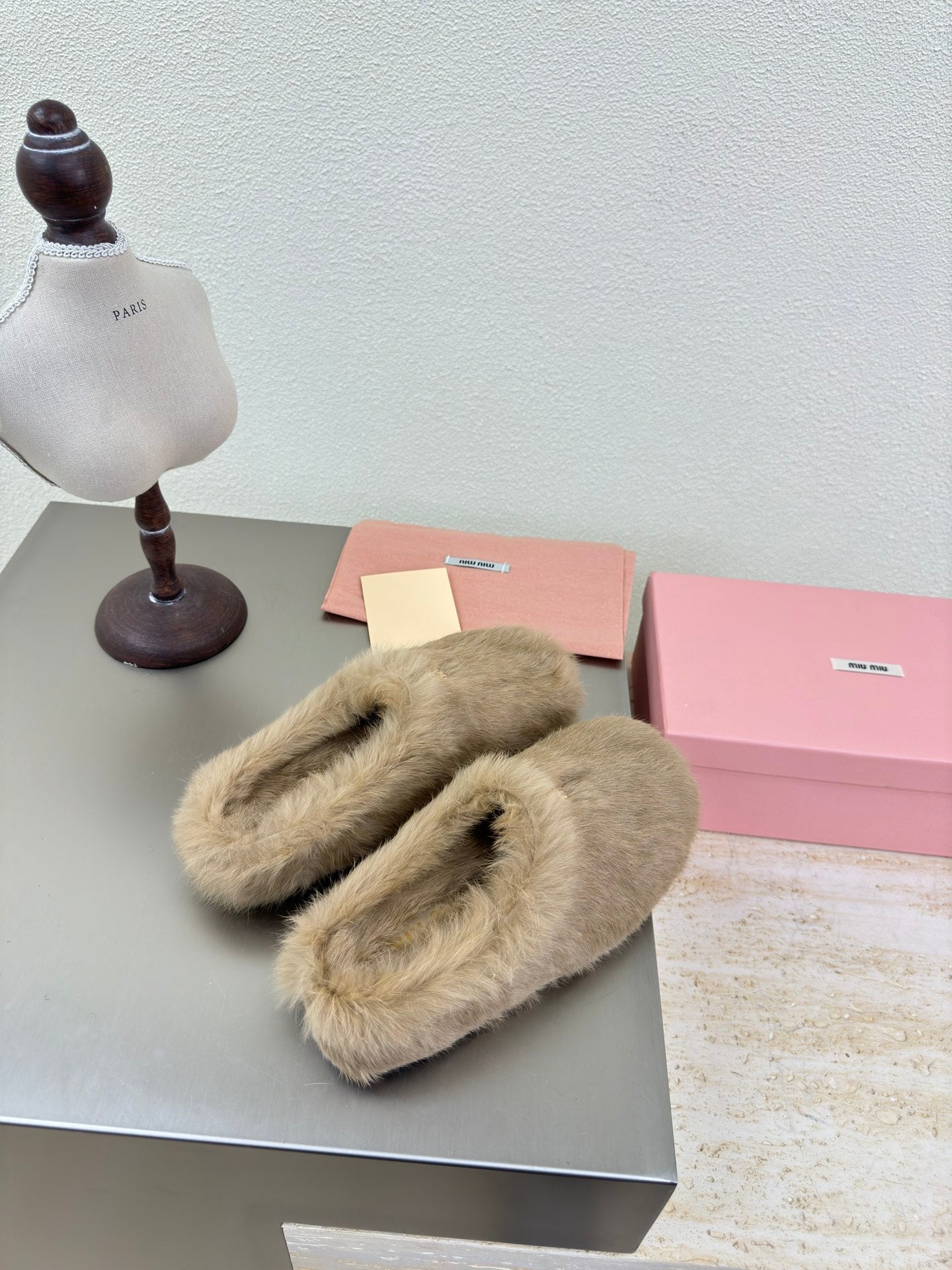 PEANUT RABBIT FUR MULES - 35