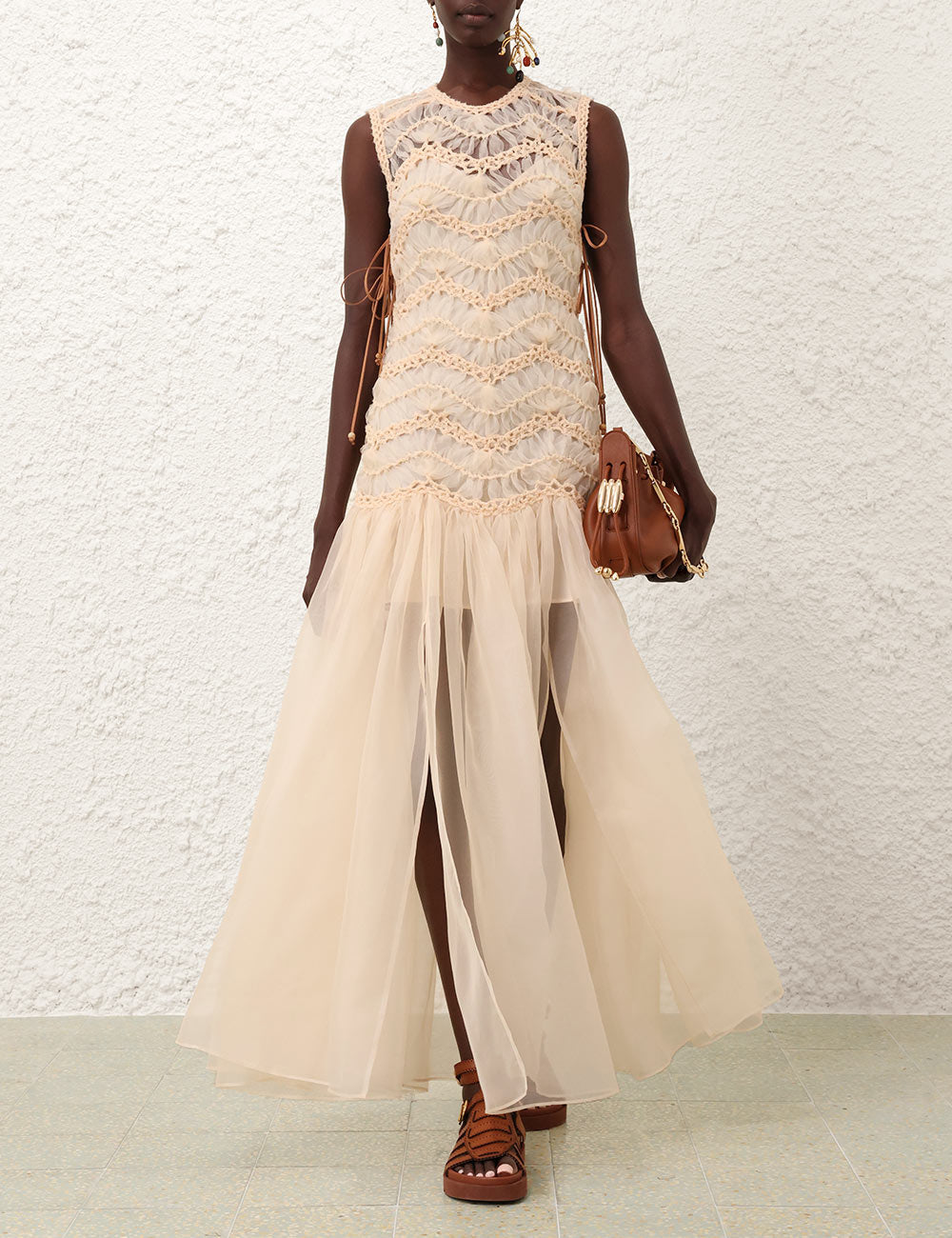 ZIMMERMANN MIDI DRESS 270459