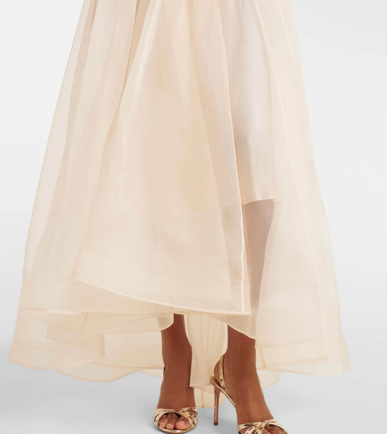 ZIMMERMANN LONG-SLEEVE PUFF-SLEEVE DRESS 270474