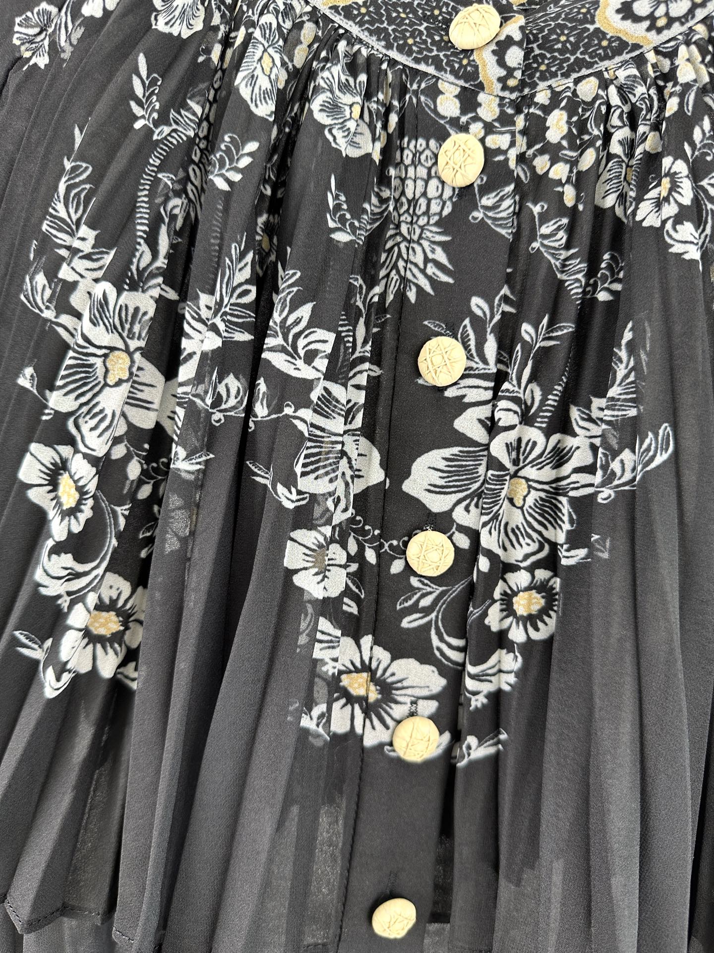 ZIMMERMANN PLEATED SHIRT 270195