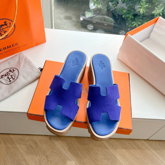 EZE 65 SANDAL NAVY SUEDE - 34