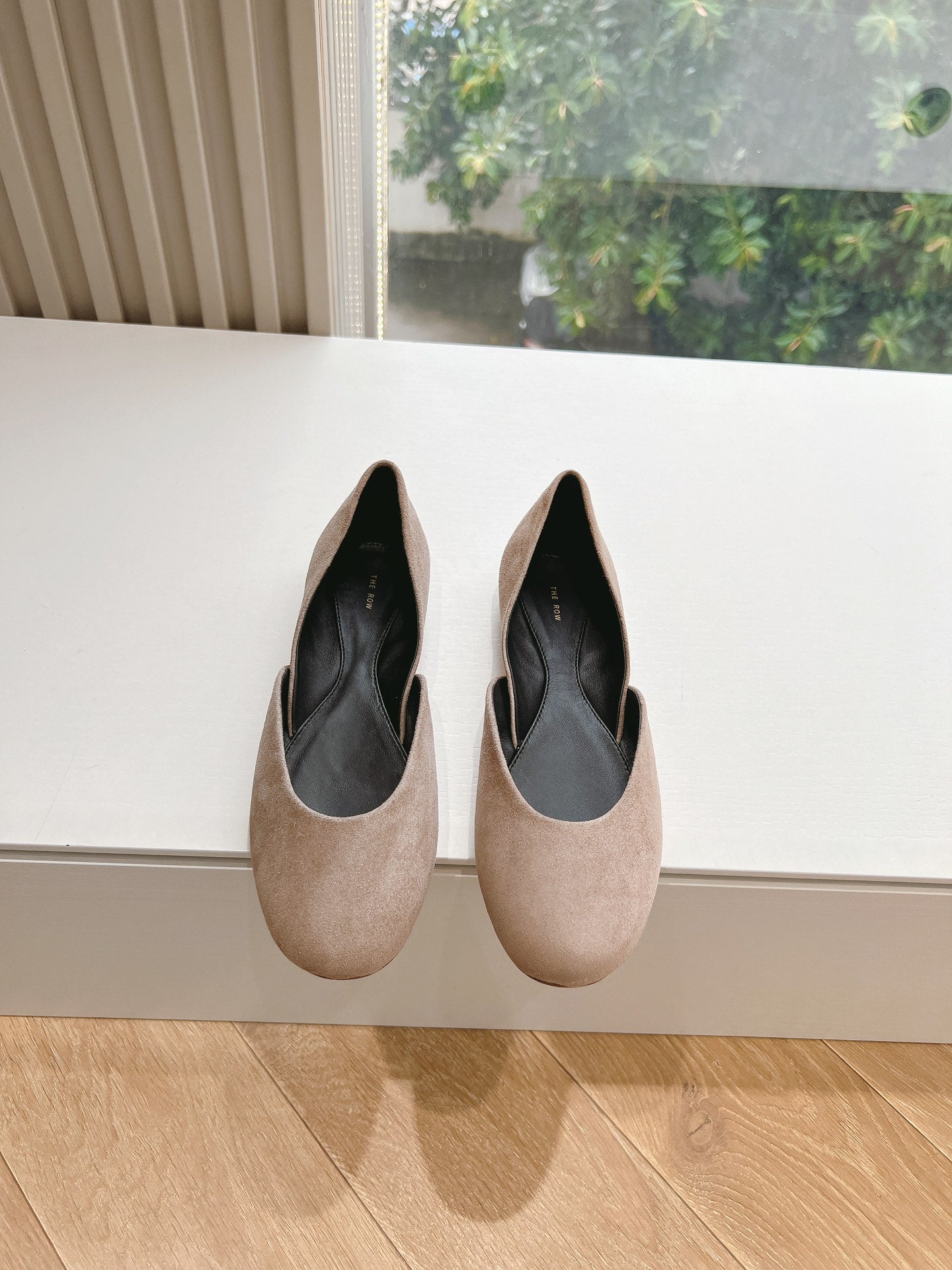 SL GEMMA BALLET FLAT TAN SUEDE - 35
