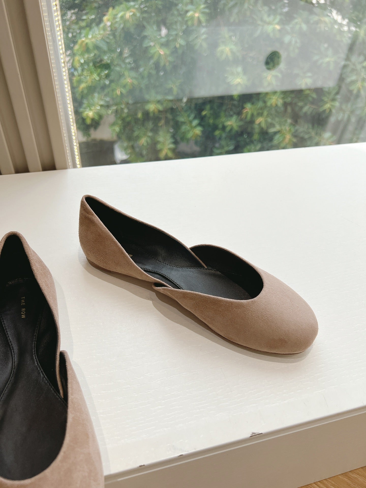SL GEMMA BALLET FLAT TAN SUEDE - 35