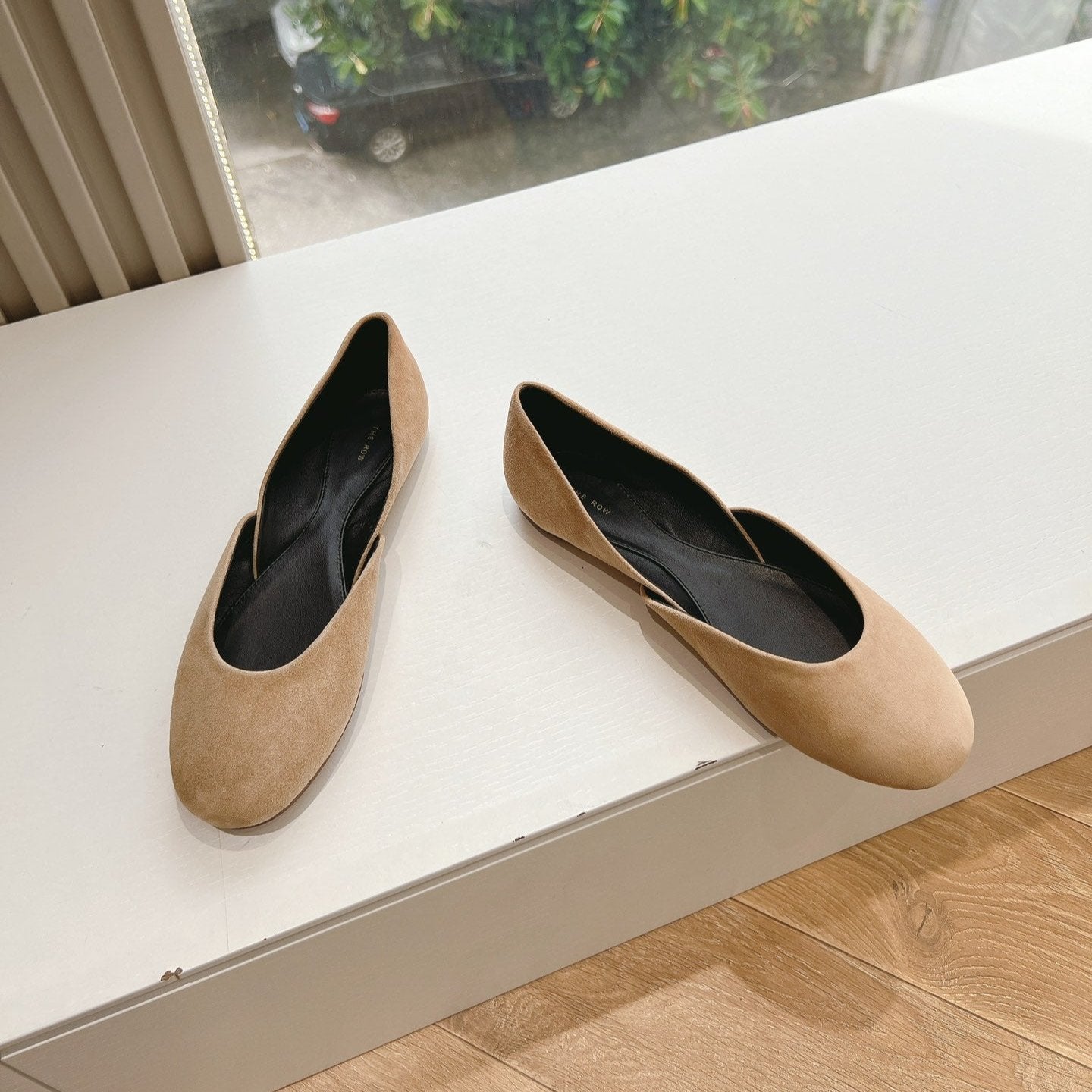 SL GEMMA BALLET FLAT CAMEL SUEDE - 35