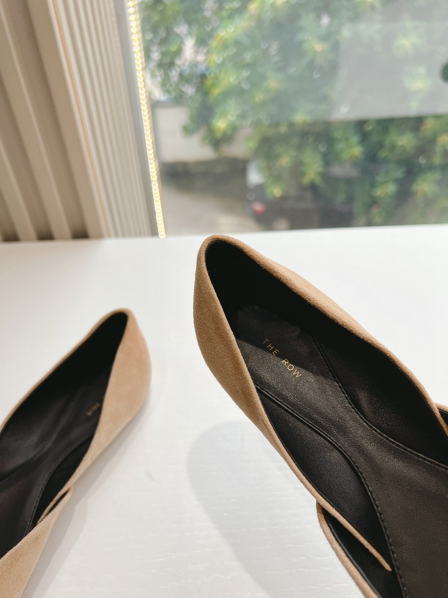 SL GEMMA BALLET FLAT CAMEL SUEDE - 35