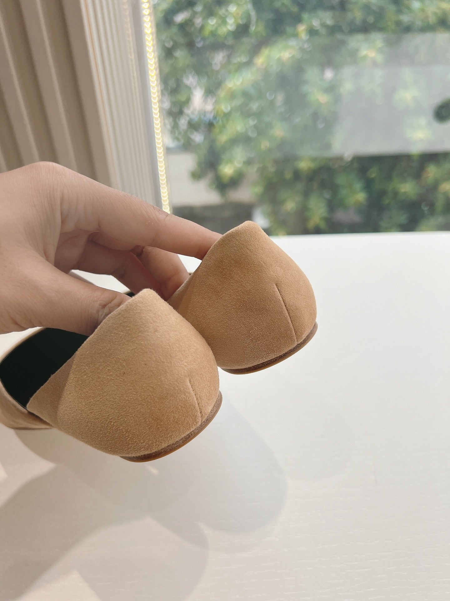 SL GEMMA BALLET FLAT CAMEL SUEDE - 35