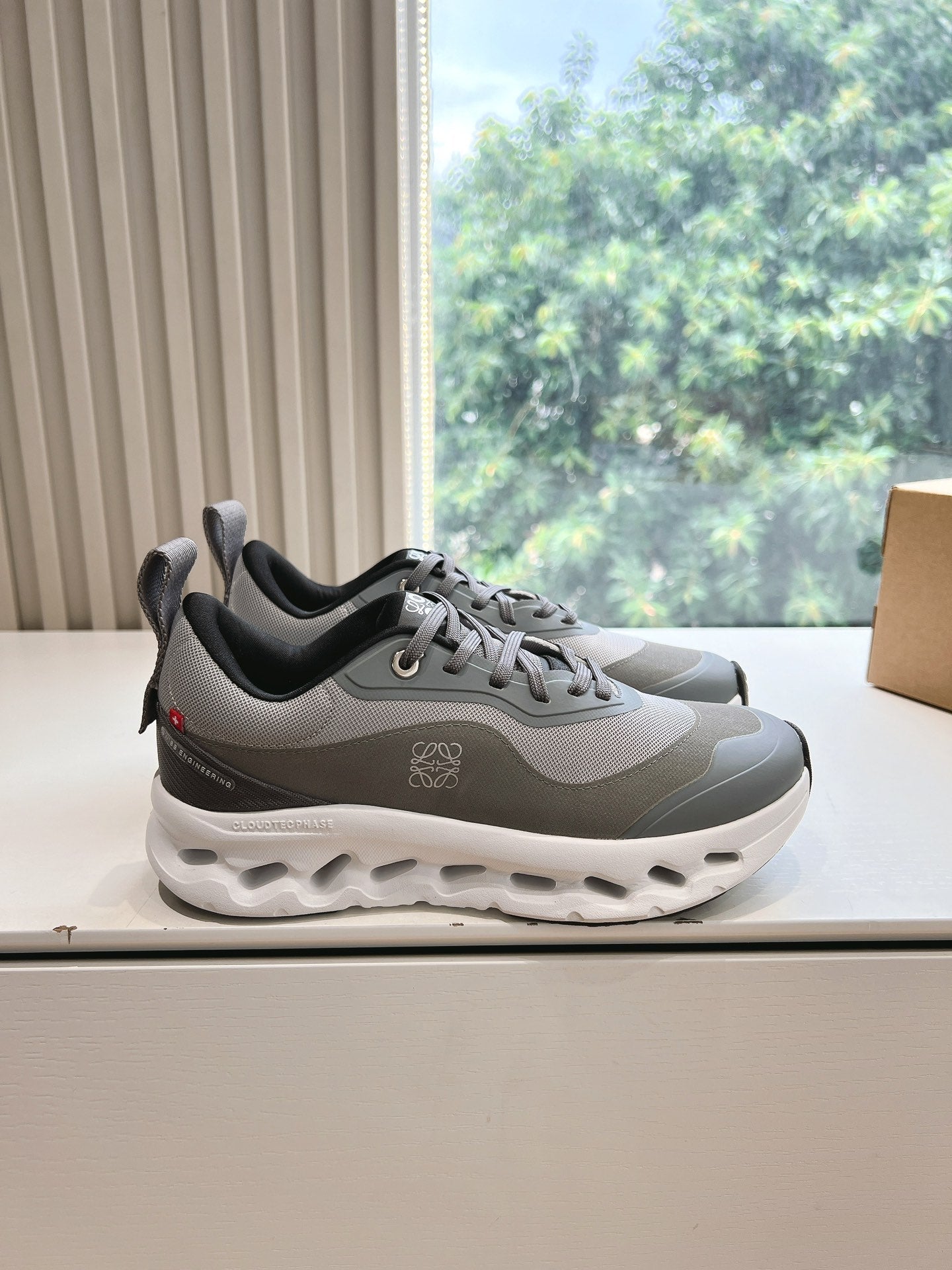 LW CLOUDTILT 2.0 SNEAKER GRAY POLYESTER - 35