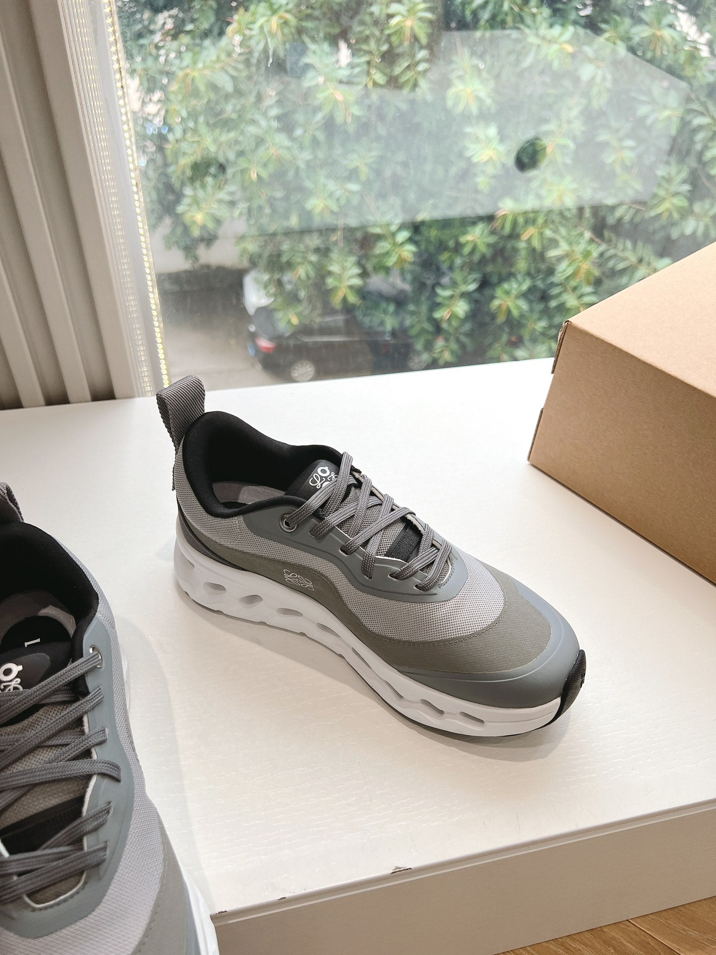 LW CLOUDTILT 2.0 SNEAKER GRAY POLYESTER - 35