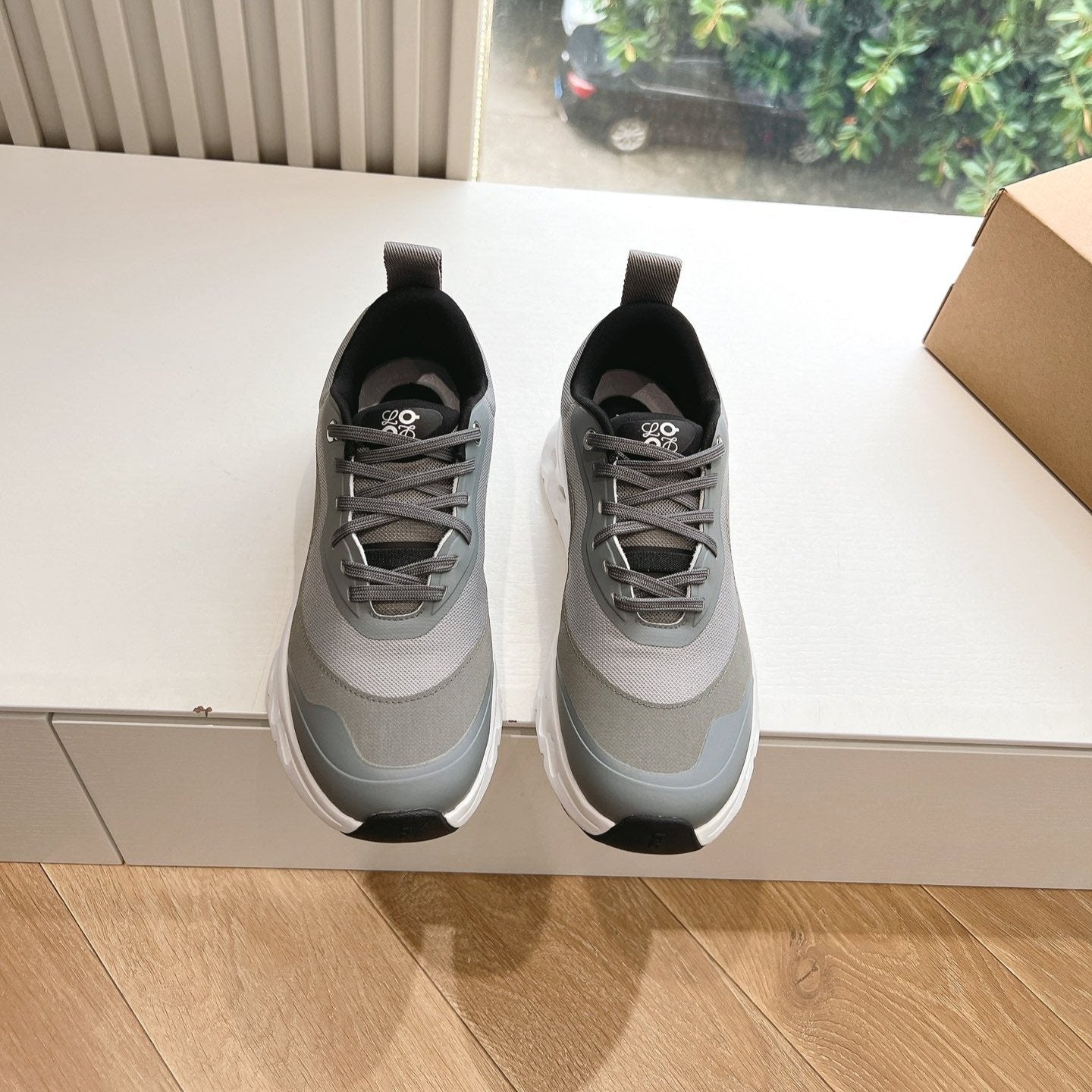 LW CLOUDTILT 2.0 SNEAKER GRAY POLYESTER - 35
