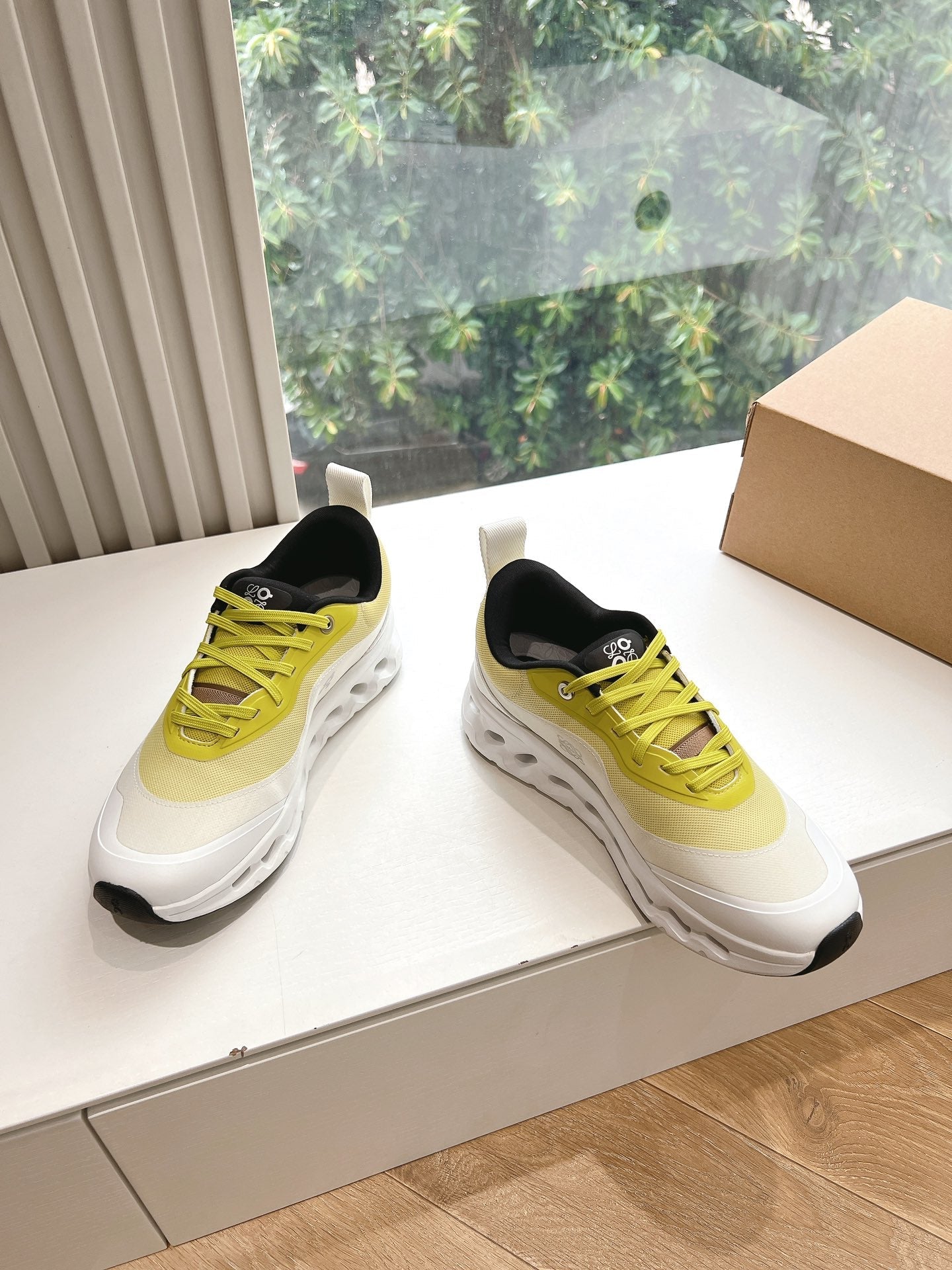 LW CLOUDTILT 2.0 SNEAKER WHITE AND YELLOW POLYESTER - 35