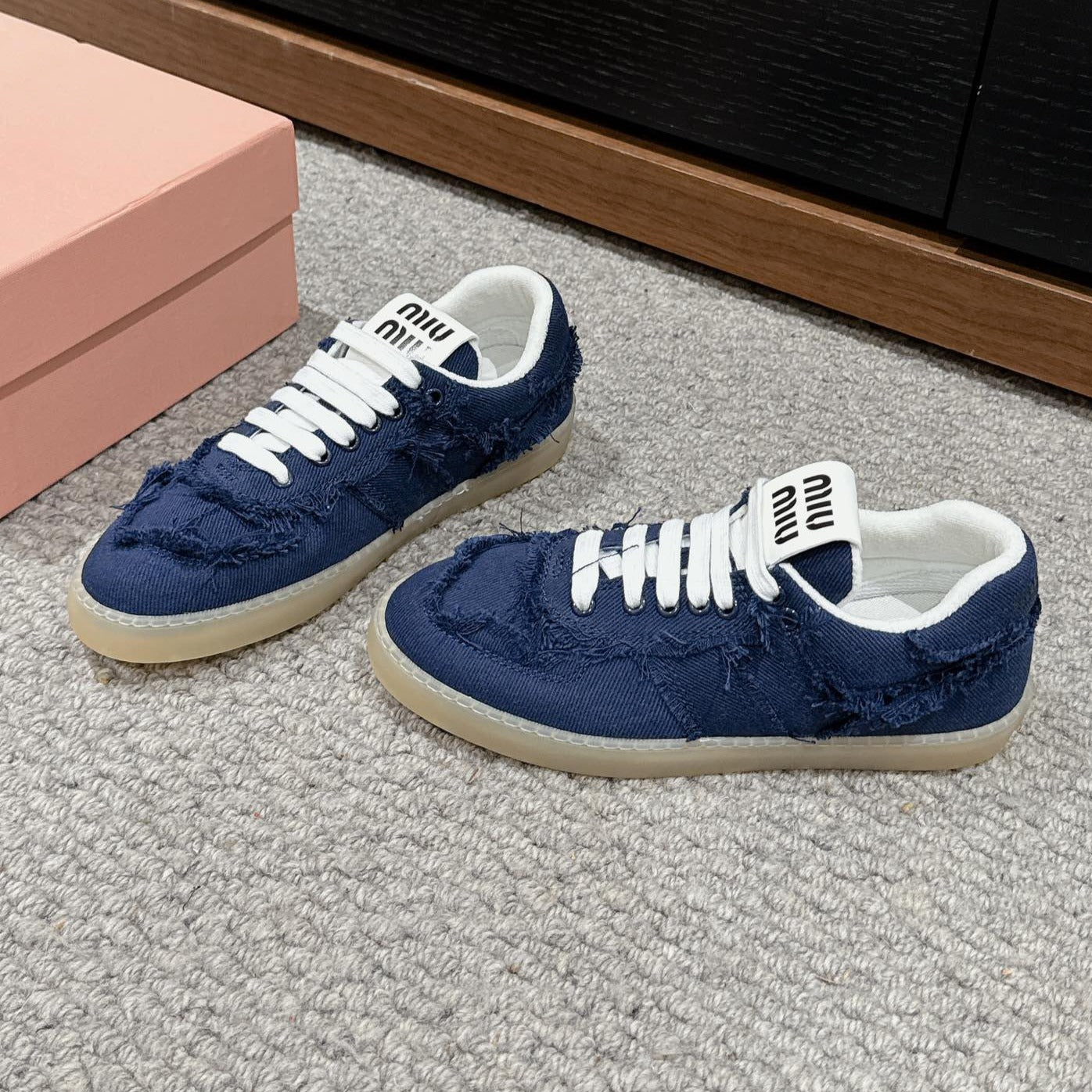 Dexun Sneaker Royal Blue Canvas - 35