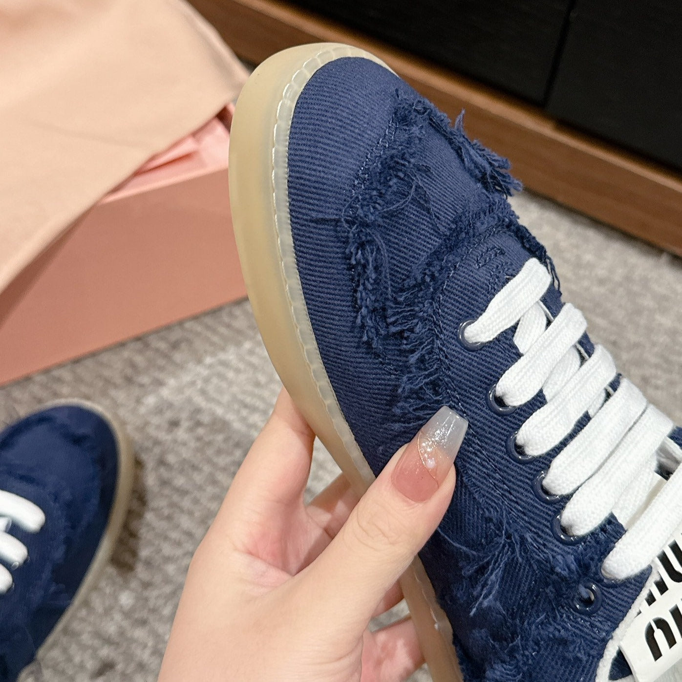 Dexun Sneaker Royal Blue Canvas - 35