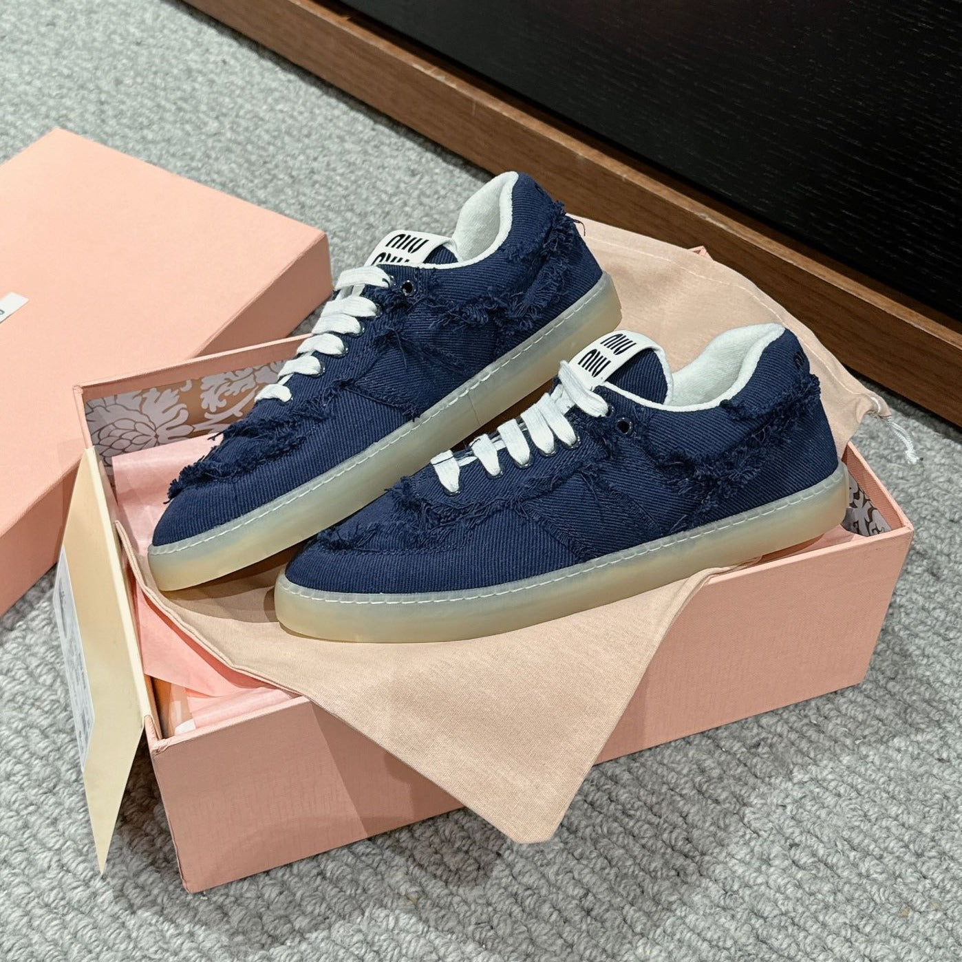 Dexun Sneaker Royal Blue Canvas - 35