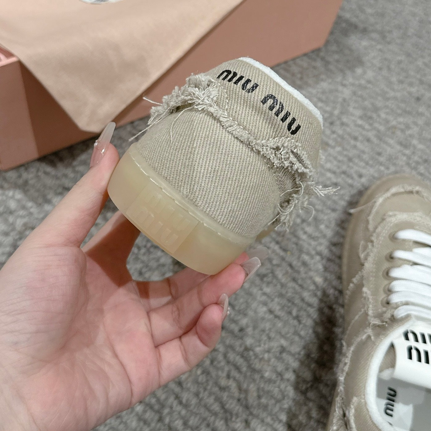 Dexun Sneaker Gray Canvas - 35