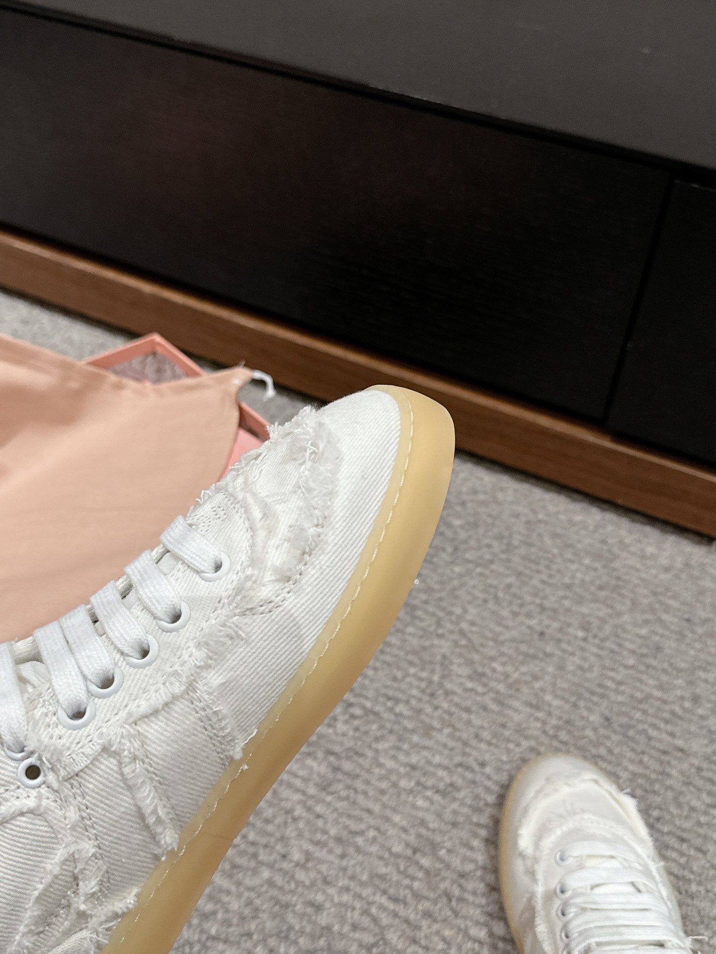 Dexun Sneaker White Canvas - 35