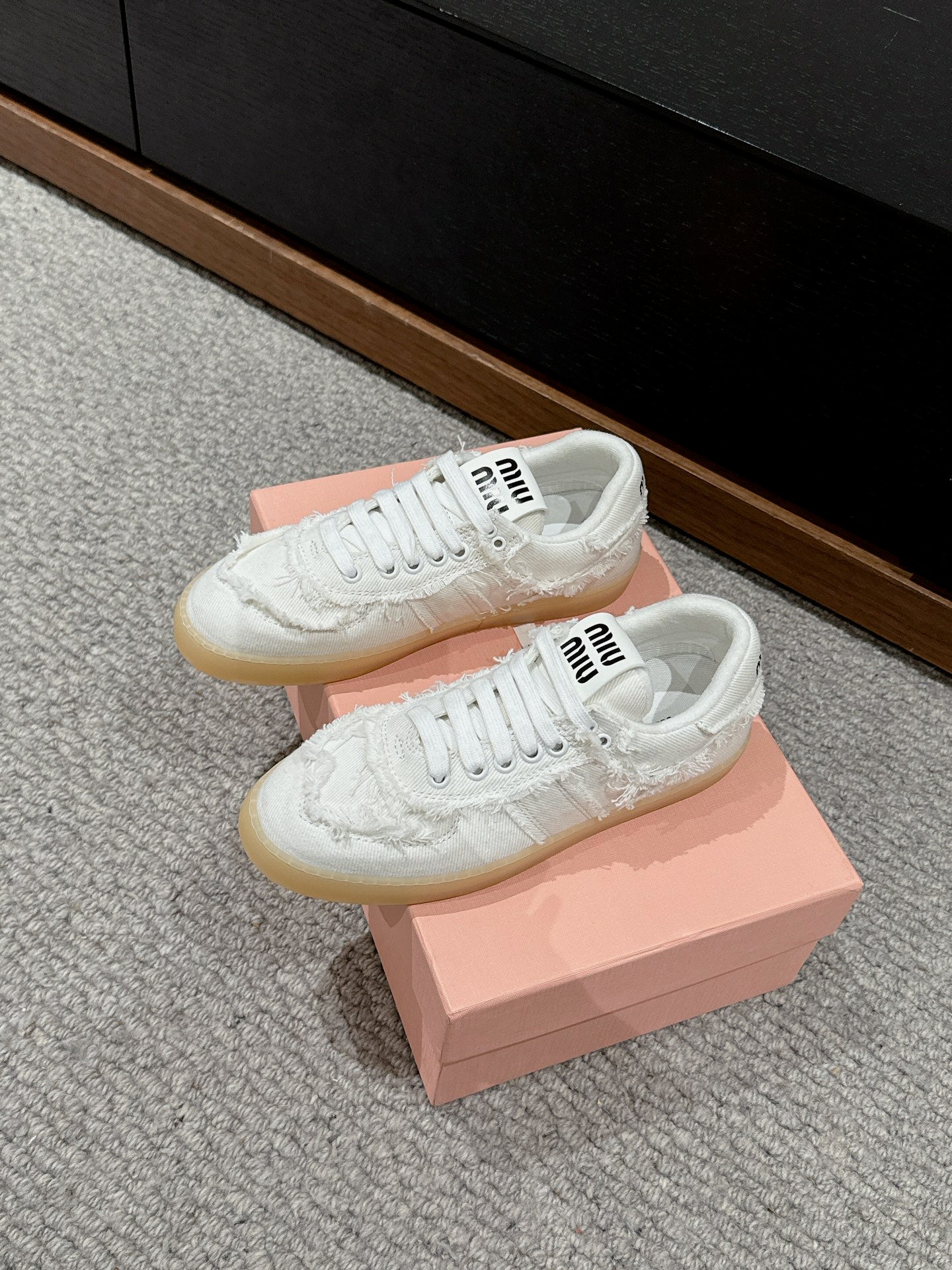 Dexun Sneaker White Canvas - 35