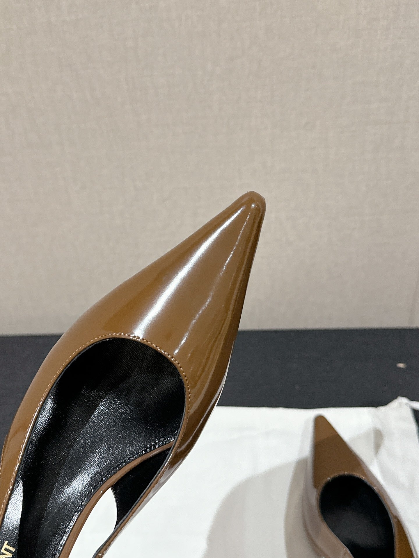SL CHERISH SLINGBACK 75 CAMEL CALFSKIN - 35