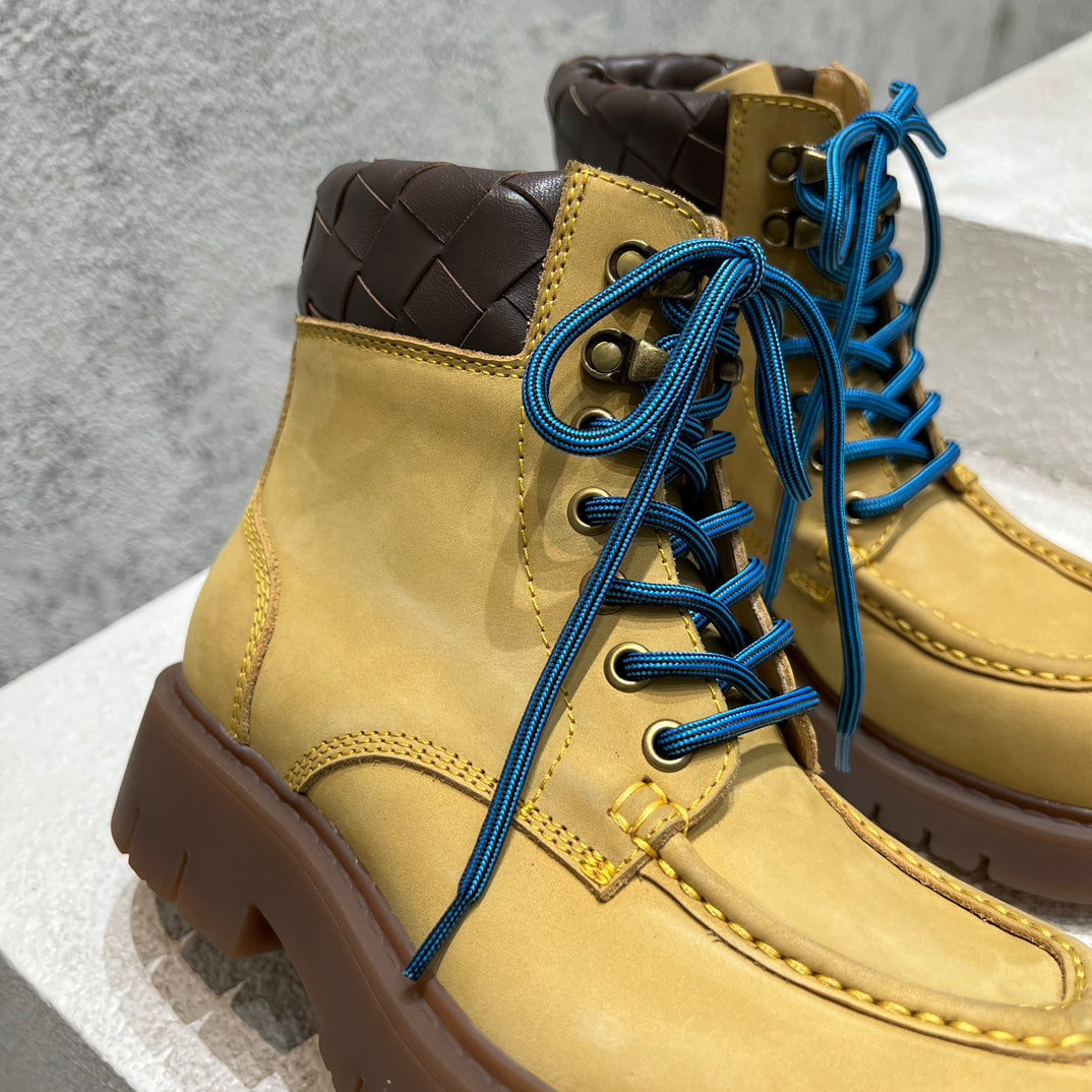 HADDOCK LACE-UP ANKLE BOOT IN CIDER BROWN SUEDE - 35