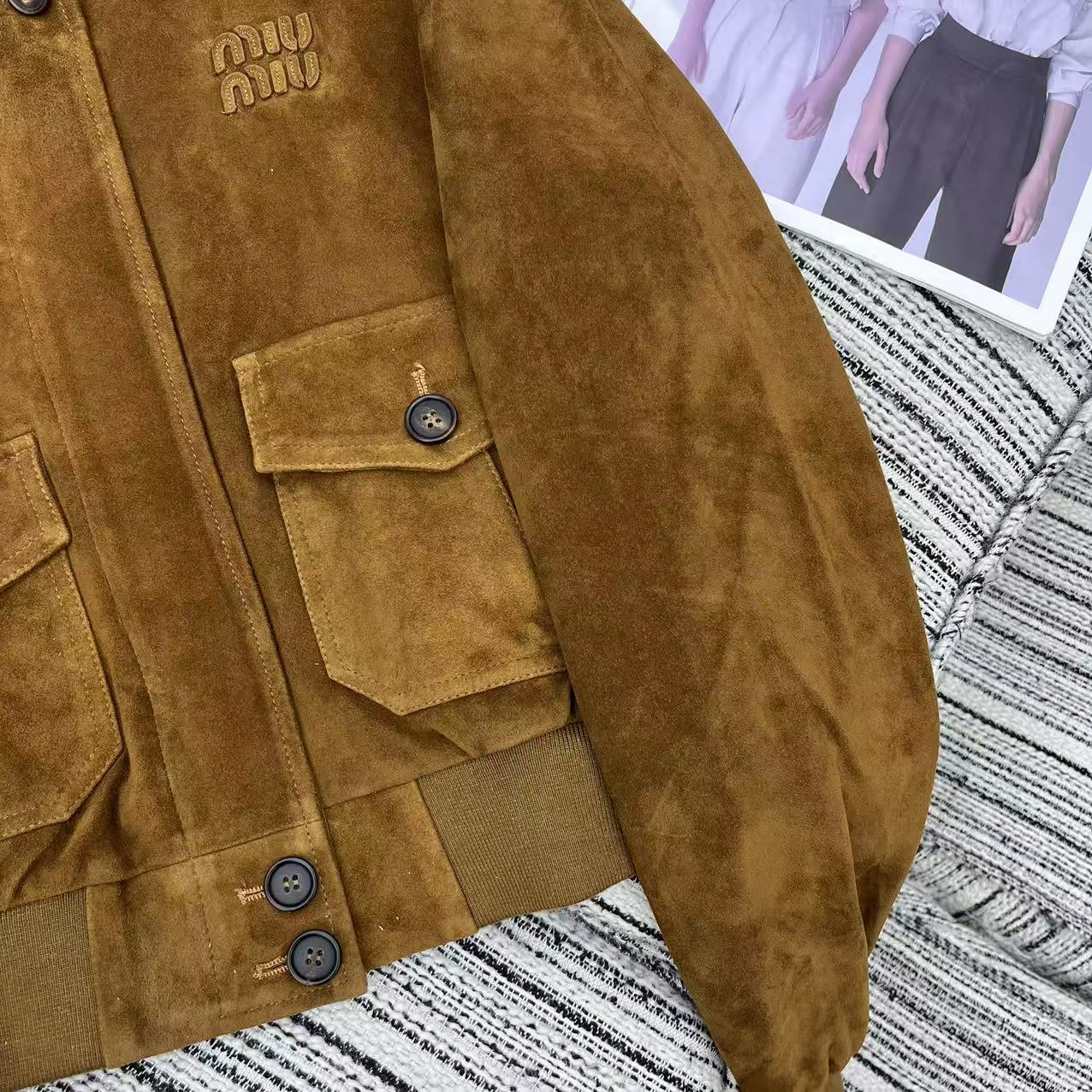 MIUMIU SHORT JACKET STYLE 32