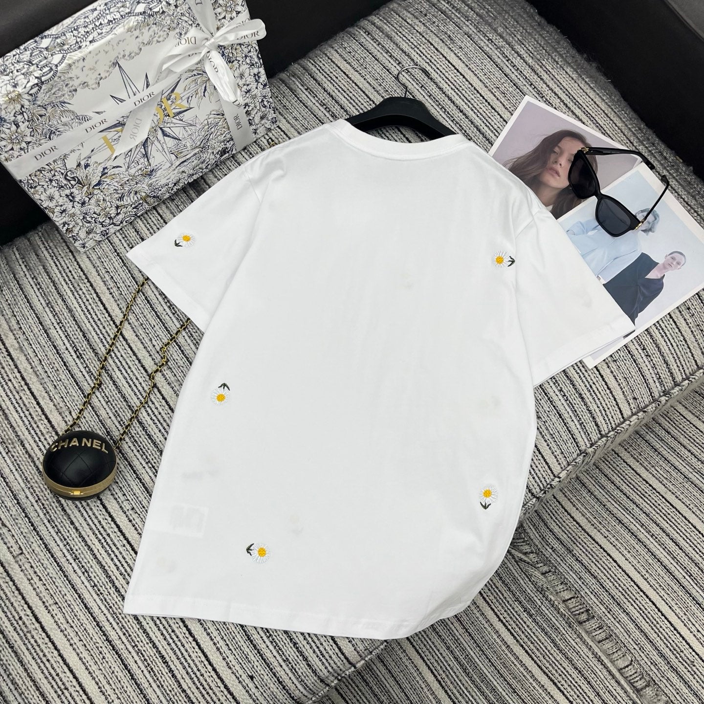 DIOR 26S SHORT-SLEEVE CREW-NECK T-SHIRT 1121