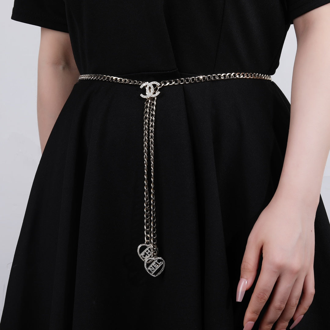 CHANEL 25S CHAIN BELT METALLIC 614471 - 30
