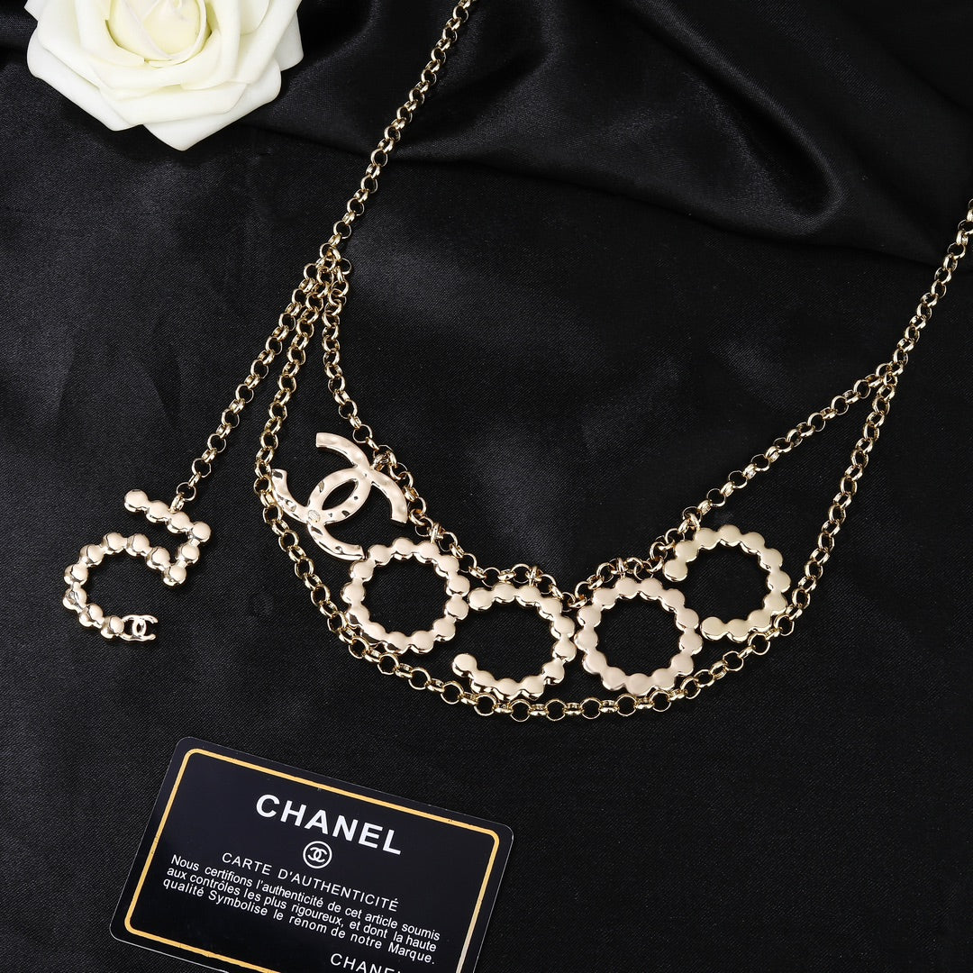 CHANEL 25S CHAIN BELT WITH PEARL 612634 - 30