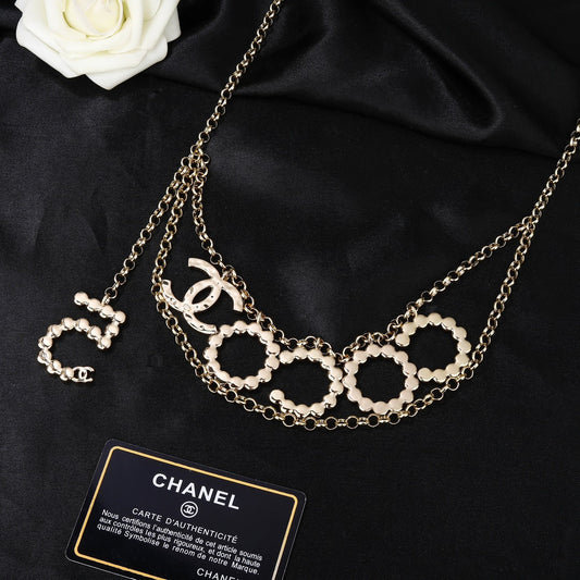 CHANEL 25S CHAIN BELT WITH PEARL 612634 - 30