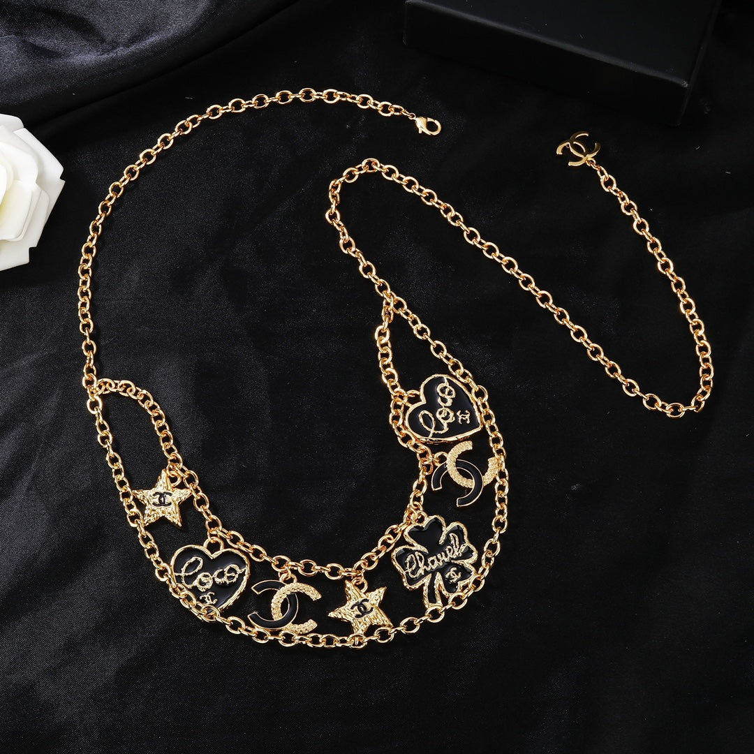 CHANEL 25S GOLD CHAIN BELT 611795 - 30