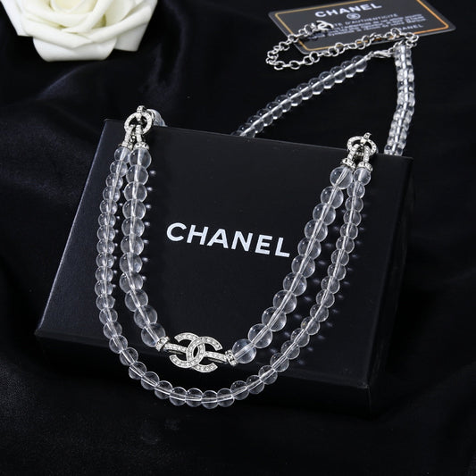CHANEL 25S CHAIN BELT WITH STONE BEADS STYLE 2 608643 - 30