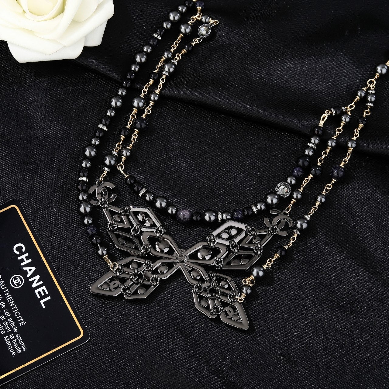 CHANEL 25S CHAIN BELT STONE-EMBELLISHED 611726 - 30