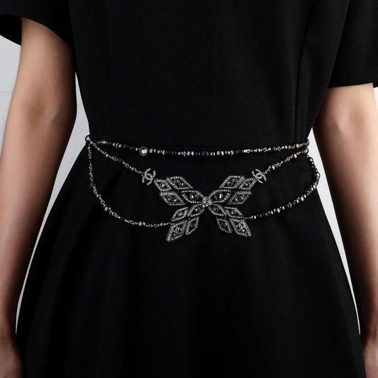 CHANEL 25S CHAIN BELT STONE-EMBELLISHED 611726 - 30