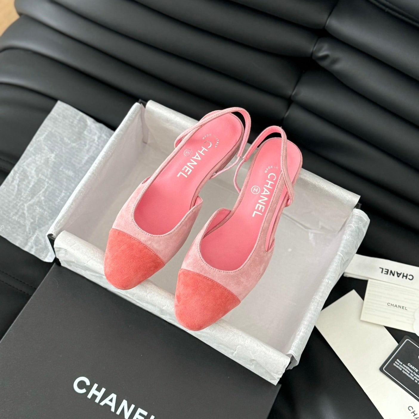 CLASSIC SLINGBACK LIGHT PINK SUEDE - 36
