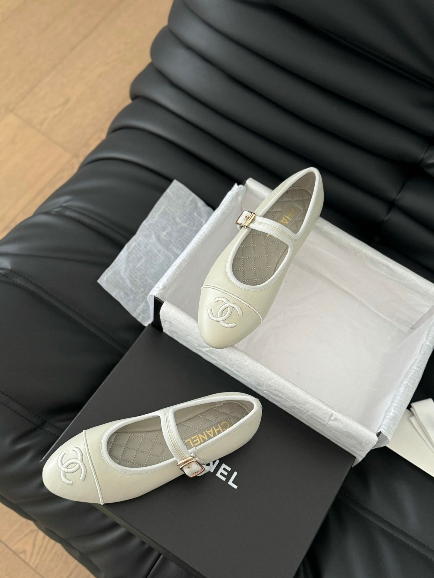 MARY JANE SHOES IN GREY LAMBSKIN - 35