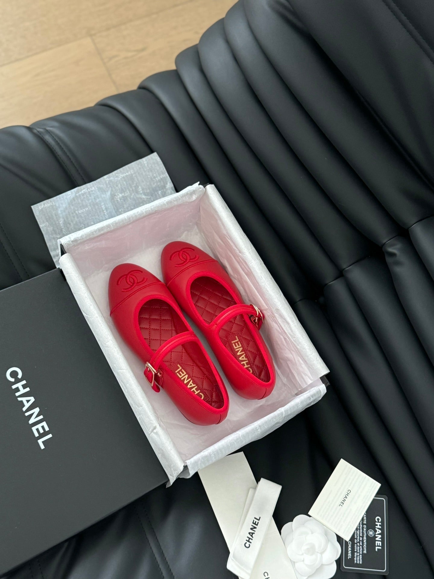 MARY JANE SHOES IN ROSE RED LAMBSKIN - 35