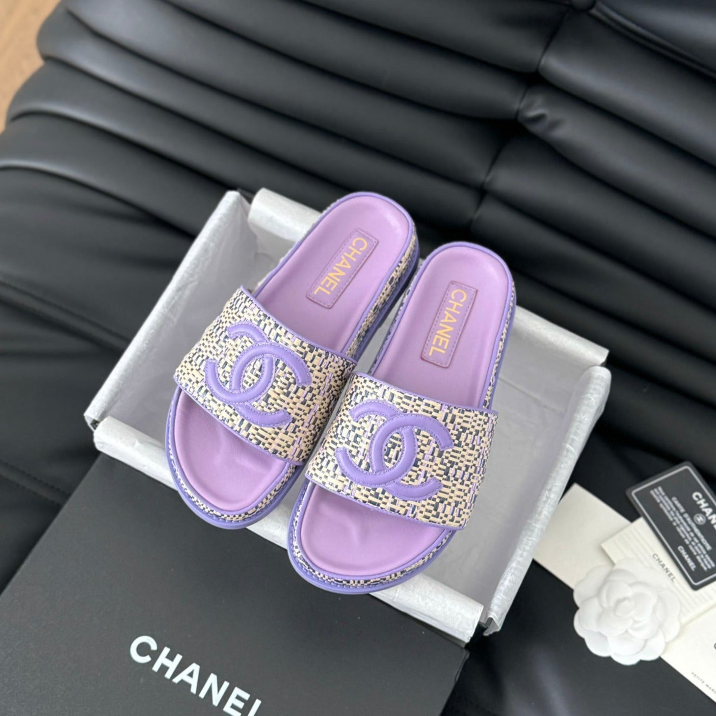 Slippers Sheepskin  Heather Purple - 35