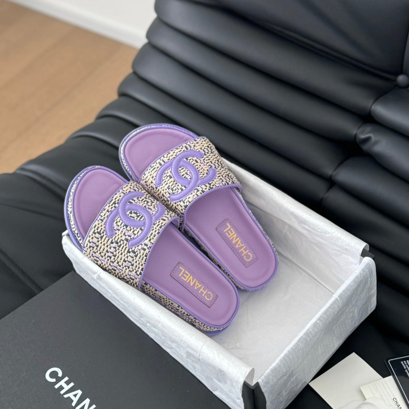 Slippers Sheepskin  Heather Purple - 35