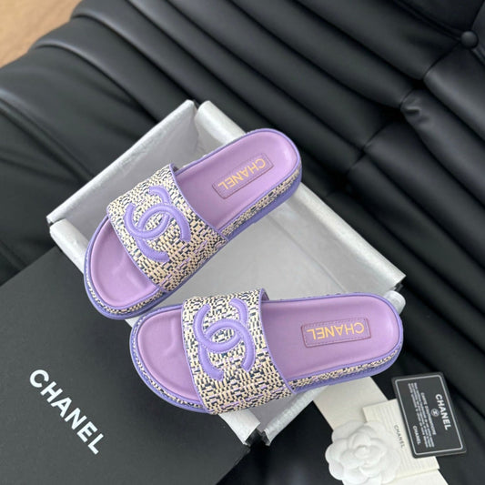 Slippers Sheepskin  Heather Purple - 35