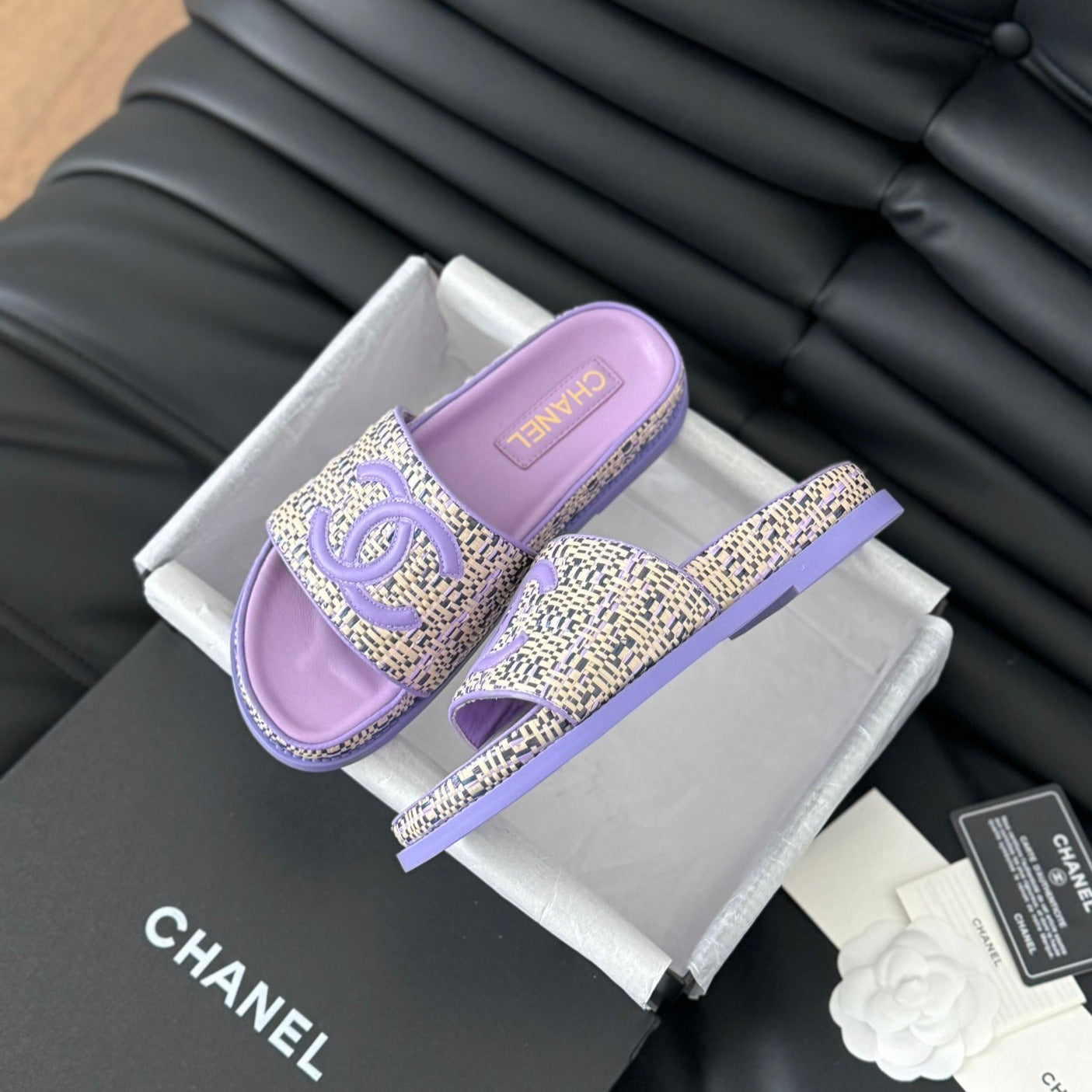 Slippers Sheepskin  Heather Purple - 35
