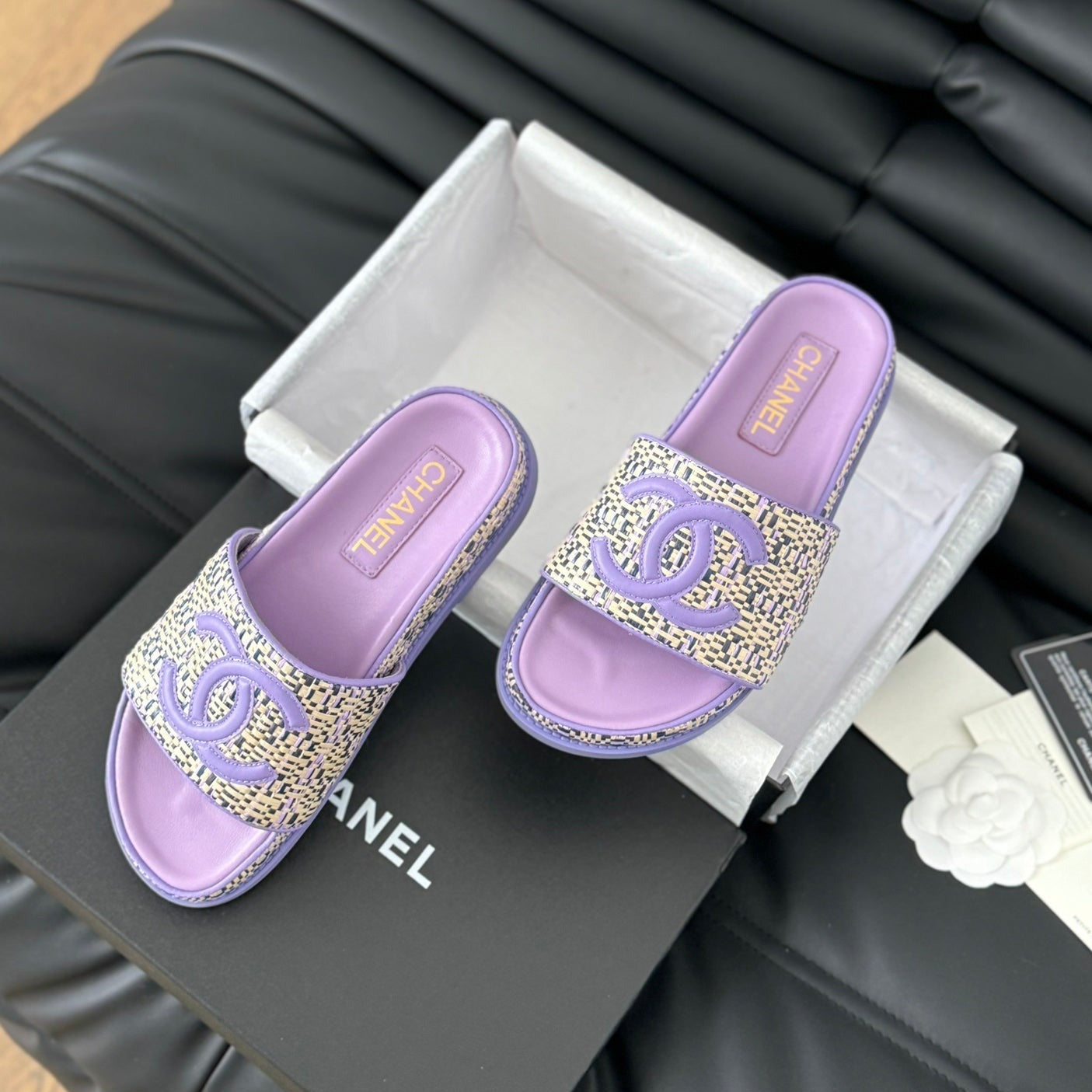 Slippers Sheepskin  Heather Purple - 35