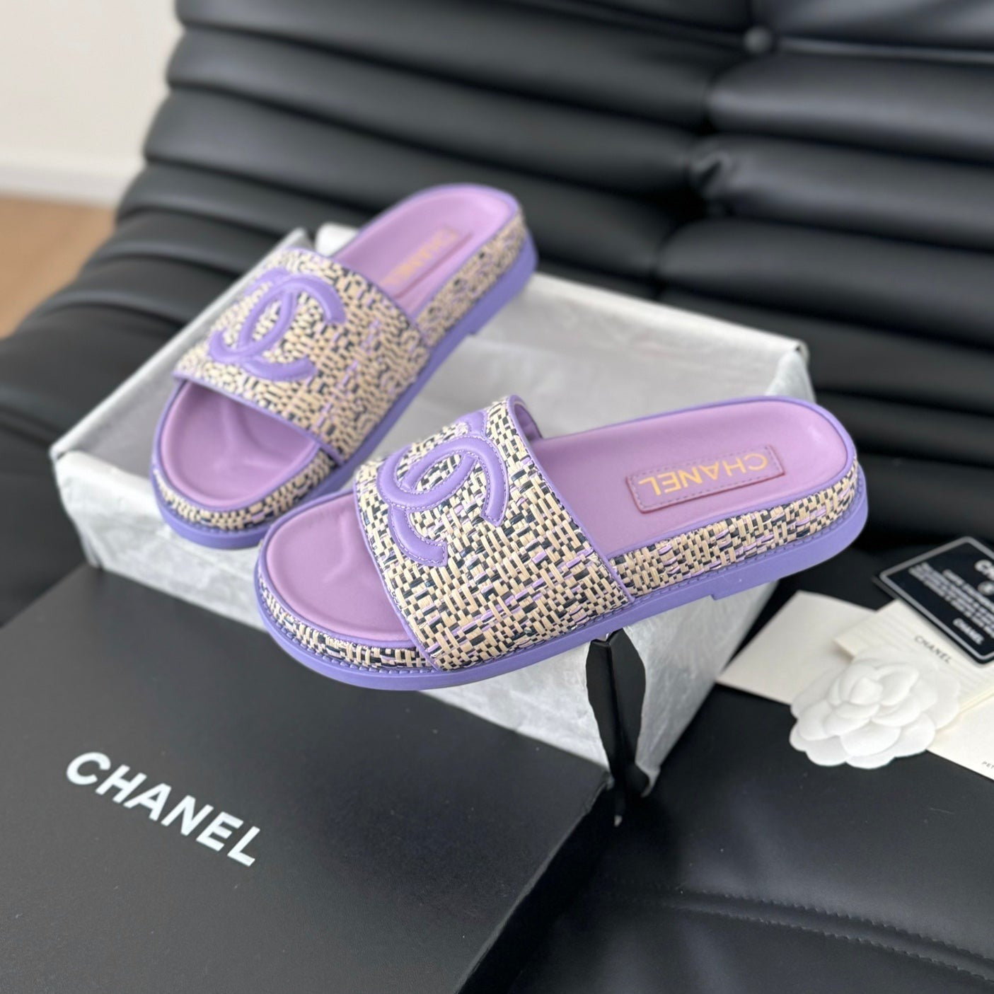 Slippers Sheepskin  Heather Purple - 35