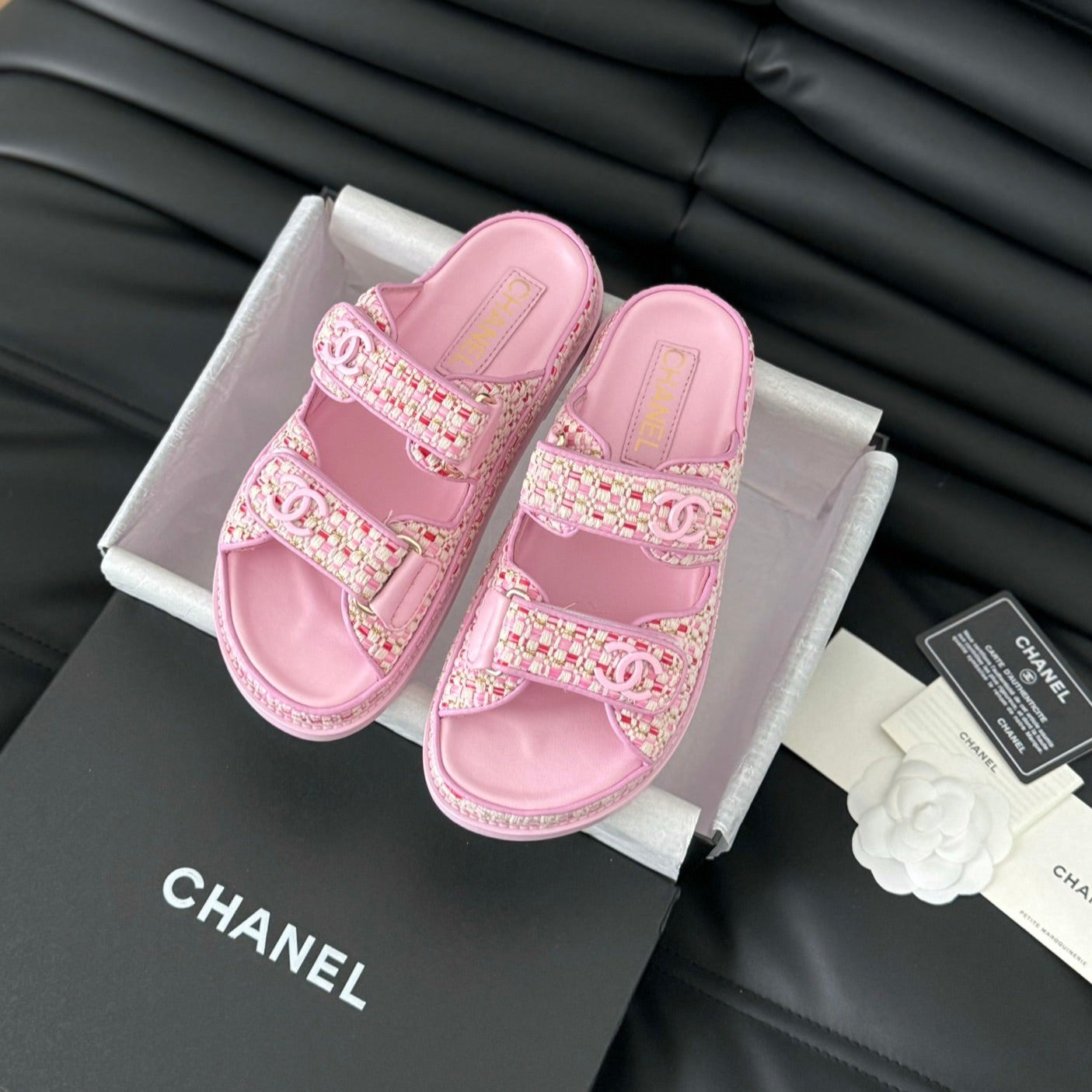 Mule Sandals Sheepskin Light Pink - 35