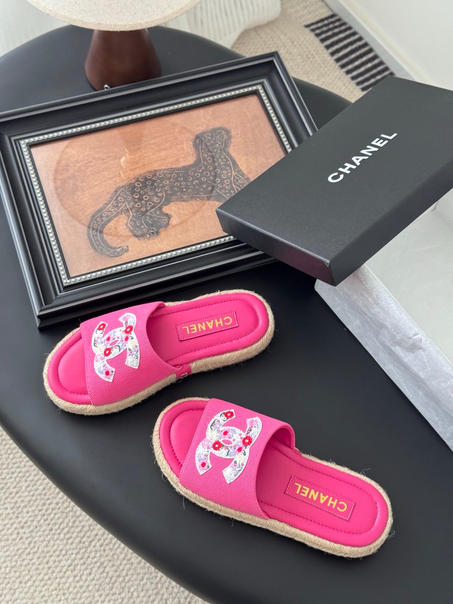 SLIPPERS IN PINK SHEEPSKIN MIX FABRIC AND STRAPS BASE - 35