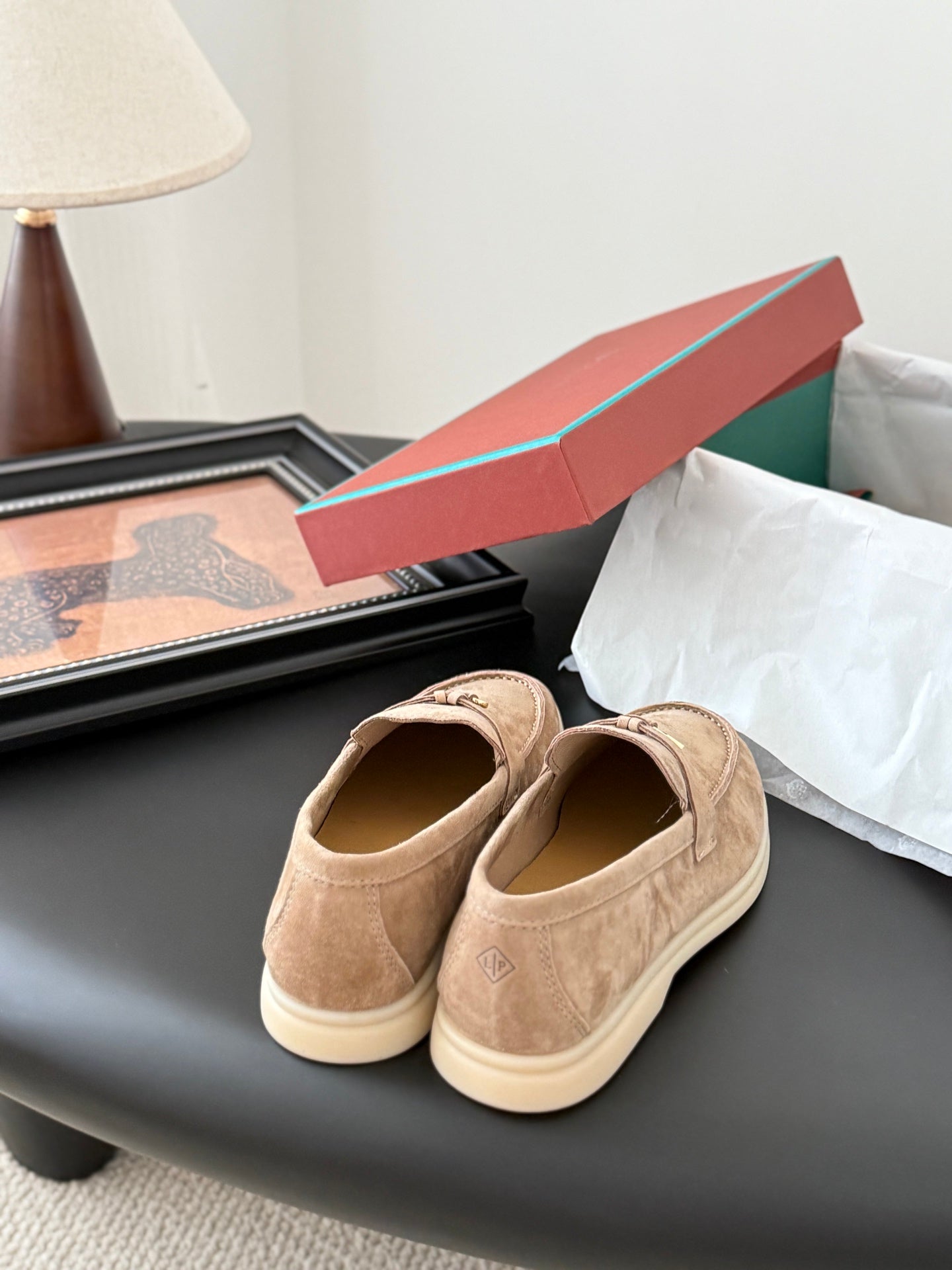 LP SUMMER CHARMS WALK LOAFERS TORTILLA BROWN SUEDE - 35